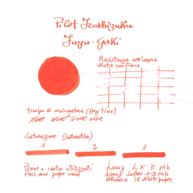 Pilot Iroshizuku Fuyu-Gaki Ink Bottle 15 ml