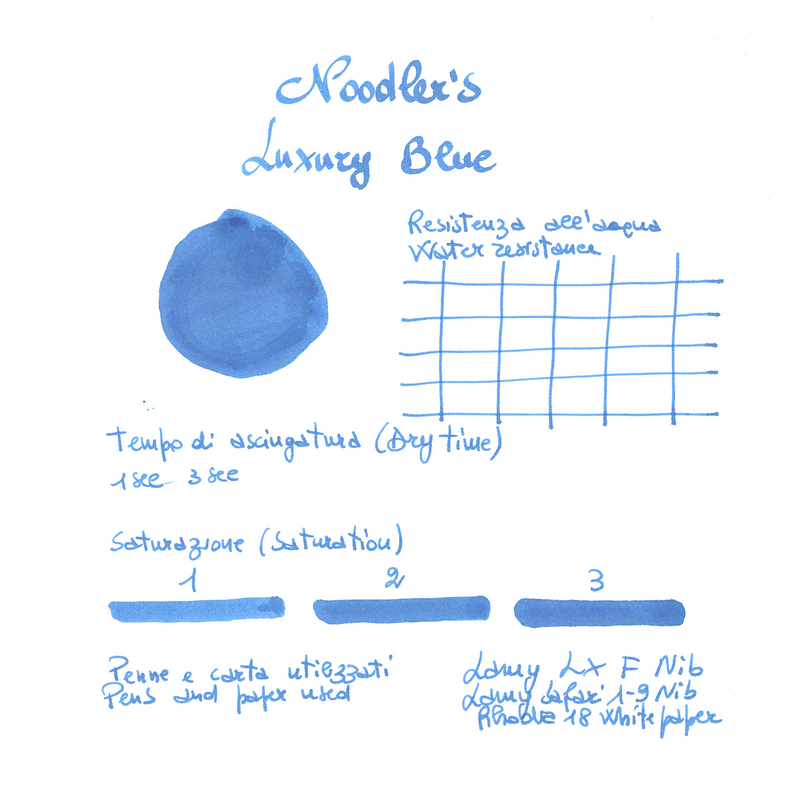 Noodler's Luxury Blue Inchiostro 1 oz