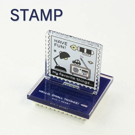 Sanby x Eric Small Things Acrylic Stand Stamp Postage Stamp