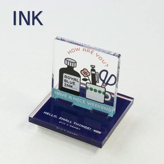 Sanby x Eric Small Things Acrylic Stand Stamp Ink
