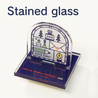 Sanby Sanby x Eric Small Things Acrylic Stand Stamp Stained Glass