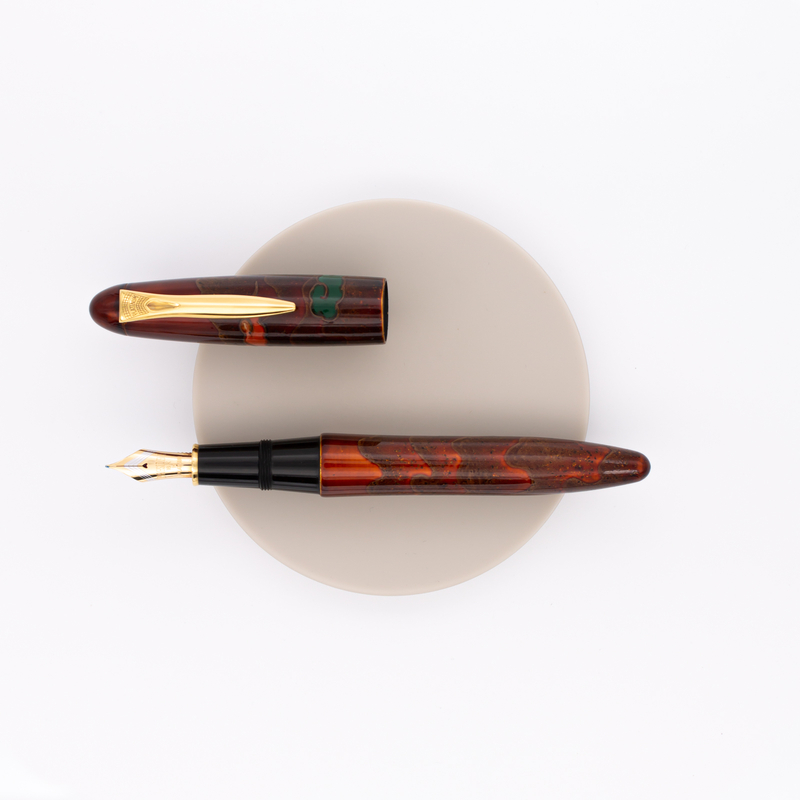 Platinum Izumo Maki-e Penna Stilografica Yakumo Byakudan