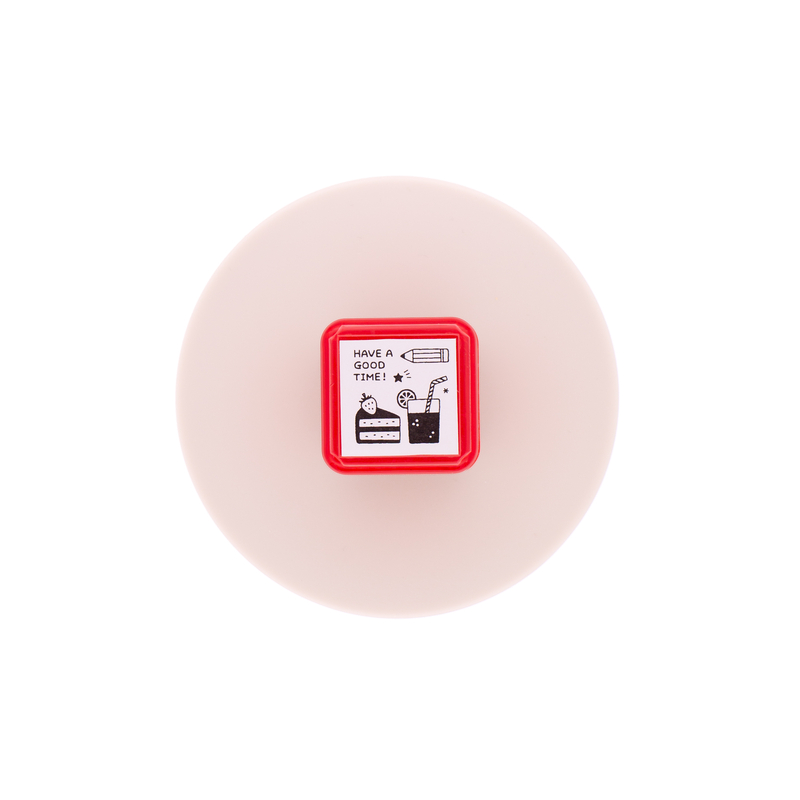 Sanby Sanby x Eric Small Things Pre-Inked Stamp Tea Time