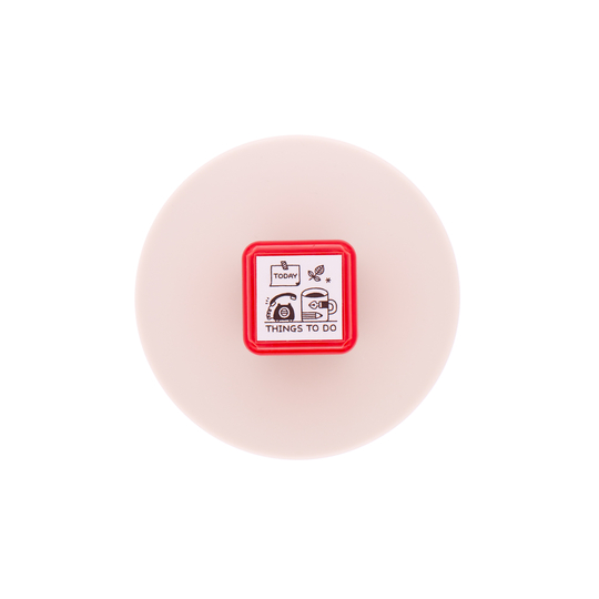 Sanby x Eric Small Things Pre-Inked Stamp Things to Do