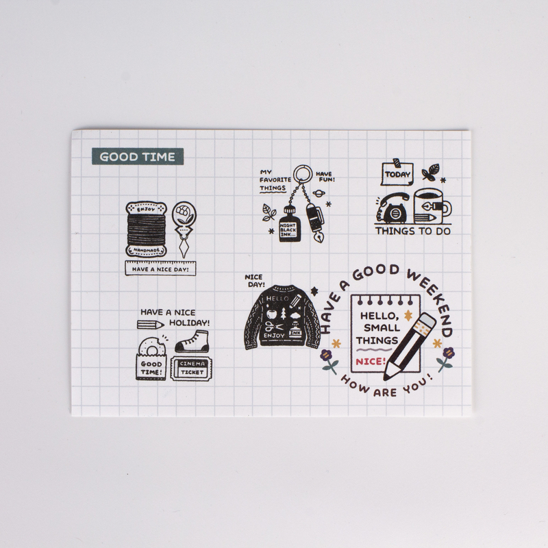 Sanby Sanby x Eric Small Things Timbro Preinchiostrato Bottiglia