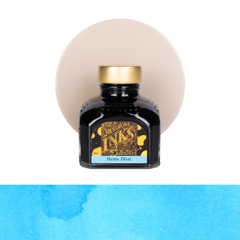 Diamine Diamine Beau Blue Ink Bottle 80 ml