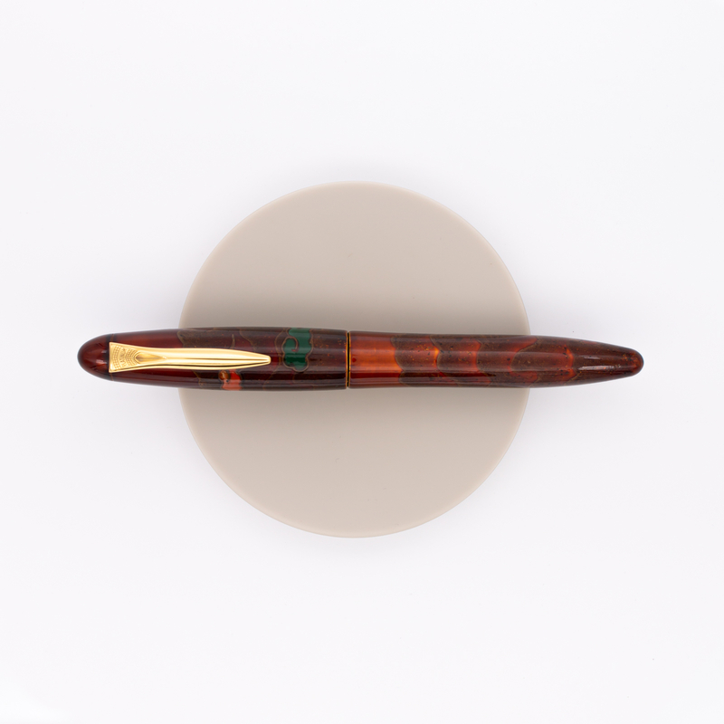 Platinum Izumo Maki-e Fountain Pen Yakumo Byakudan