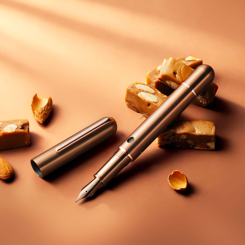Nahvalur Nahvalur Nautilus Fountain Pen Ti Toffee