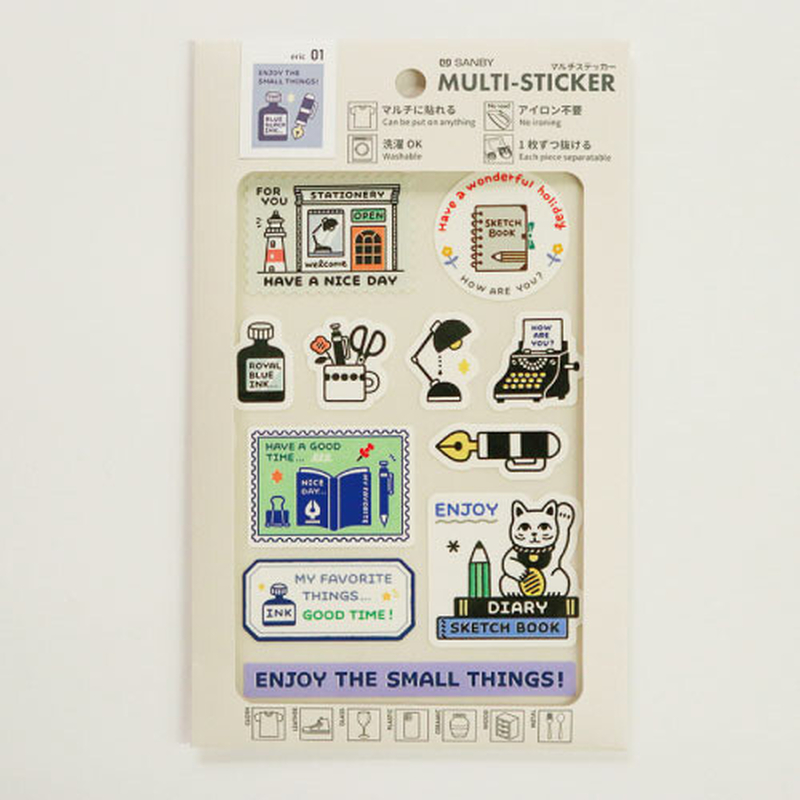 Sanby Sanby x Eric Small Things Multi Stickers Enjoy