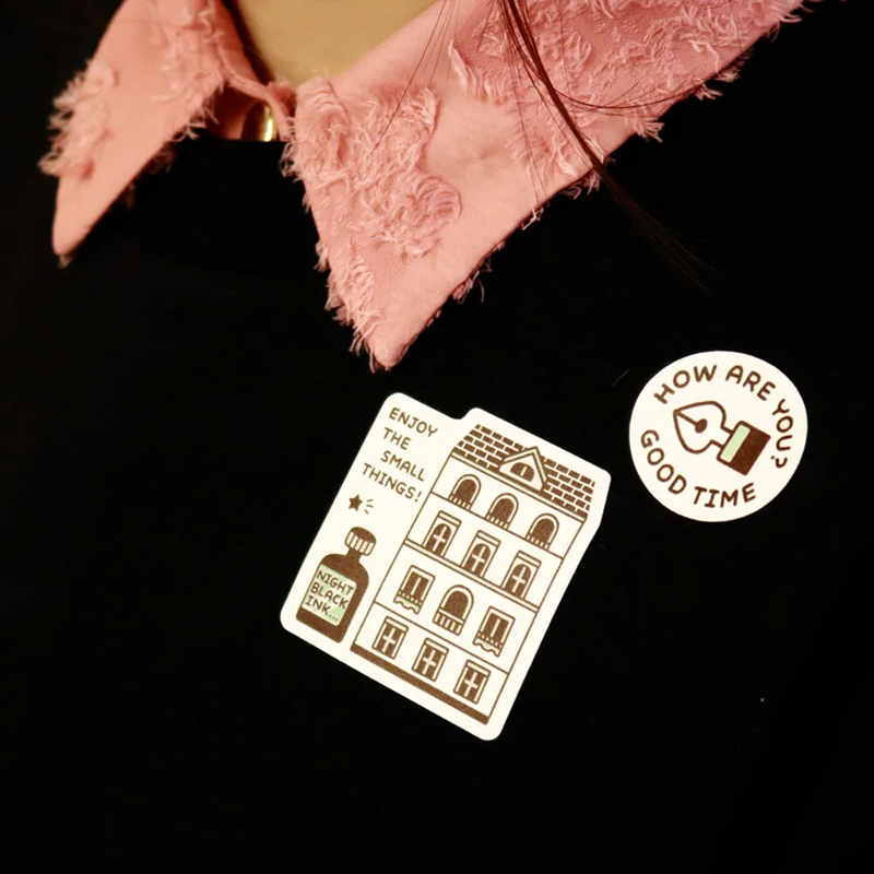 Sanby Sanby x Eric Small Things Multi Stickers Tea Time