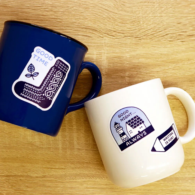 Sanby Sanby x Eric Small Things Multi Stickers Tea Time