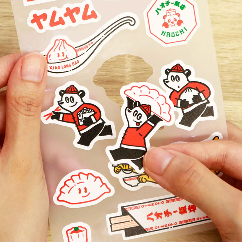 Sanby Sanby x Eric Small Things Multi Stickers Tea Time