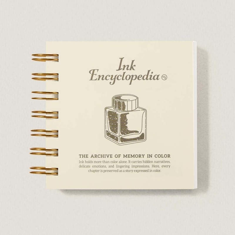 Wearingeul Wearingeul Ink Encyclopedia Color Swatch Notebook