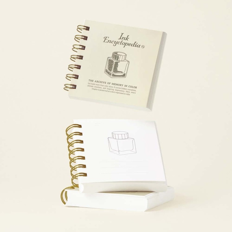 Wearingeul Wearingeul Ink Encyclopedia Color Swatch Notebook