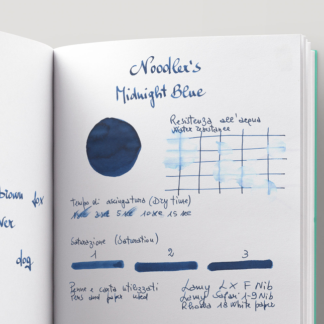 Noodler's Midnight Blue Inchiostro 3 oz