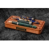Galen Leather Galen Leather The Pen Station Supporto Portapenne in Legno di Mogano