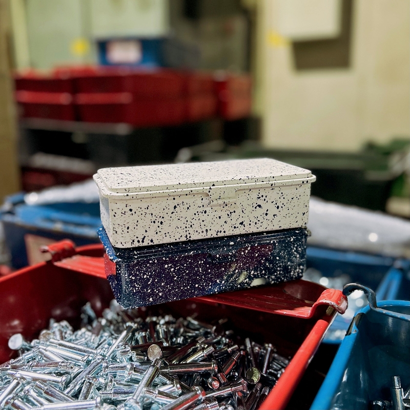 Toyo Steel Toyo Steel T-190 Toolbox Japanese White Indigo