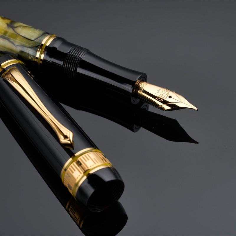 Nettuno Nettuno Superba Penna Stilografica Jade Edizione Limitata