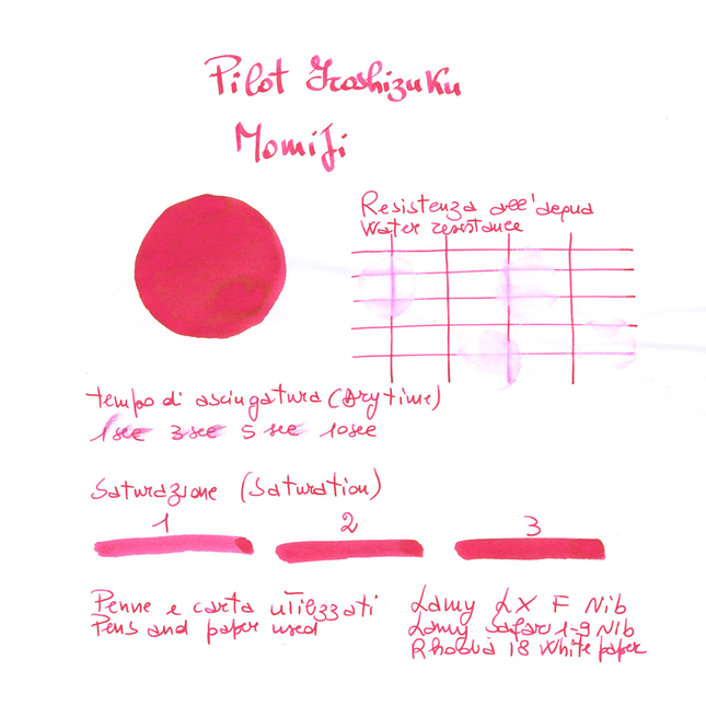 Pilot Iroshizuku Momiji Ink Bottle 15 ml