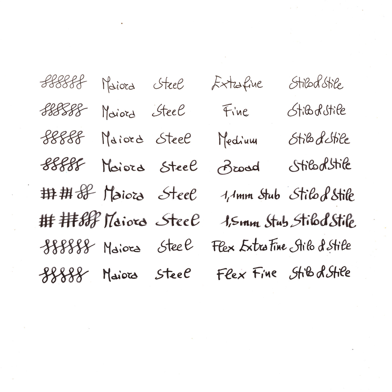 Maiora Maiora Ultra Ogiva P Fountain Pen Golden Rule