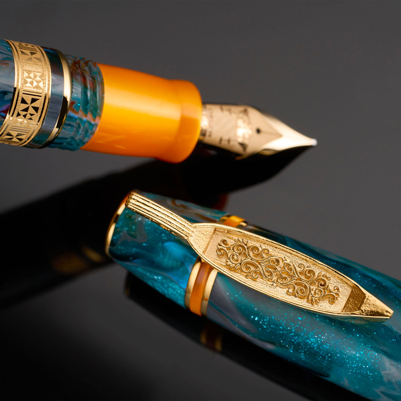 Delta Delta Indigenous People Fountain Pen Bajau Limited Edition 14k