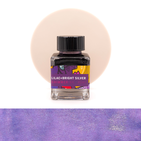 Leonardo Lilac + Bright Silver Inchiostro 40 ml