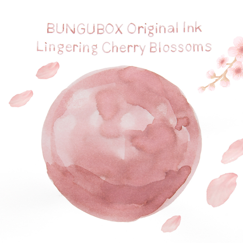 Bungubox Bungubox Ink Tells More Lingering Cherry Blossoms Ink Bottle 30 ml