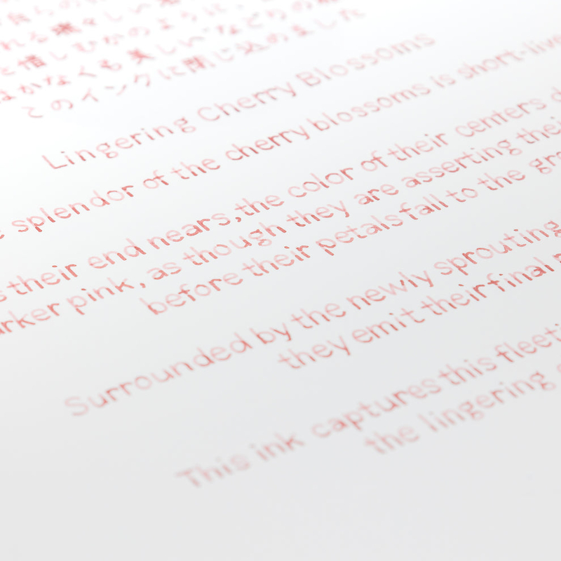 Bungubox Bungubox Ink Tells More Lingering Cherry Blossoms Inchiostro 30 ml