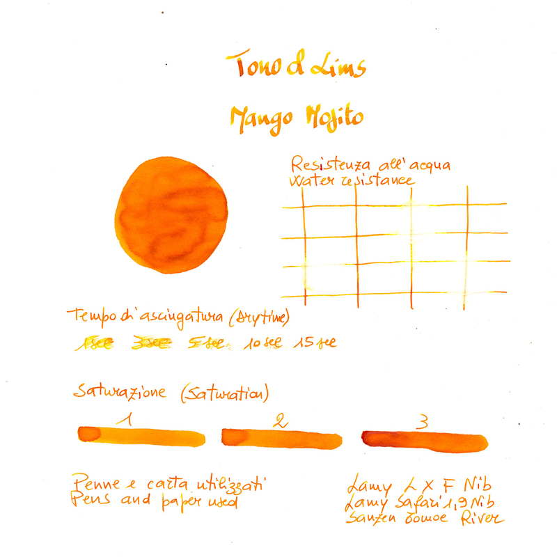 Tono & Lims Tono & Lims Mango Mojito Ink Bottle 30 ml