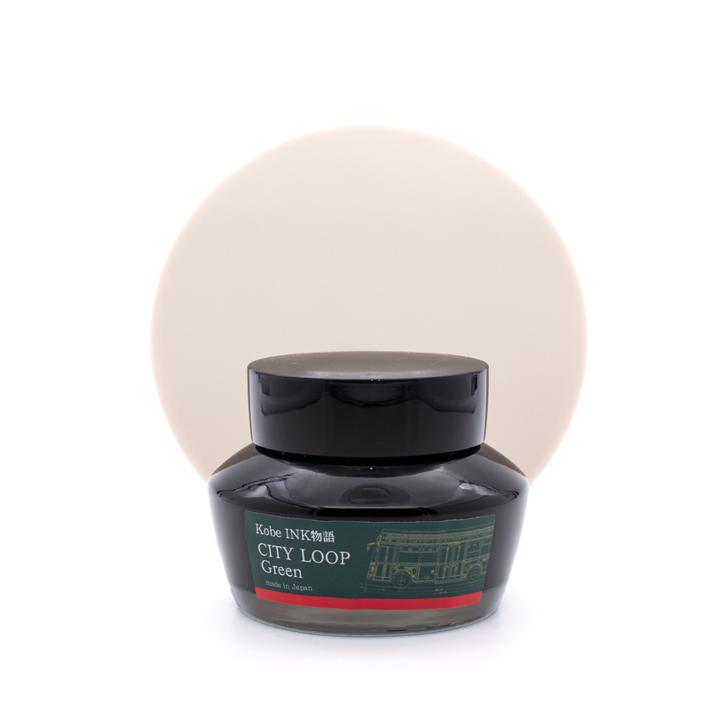 Nagasawa Nagasawa Kobe Monogatari City Loop Green Ink Bottle 50 ml