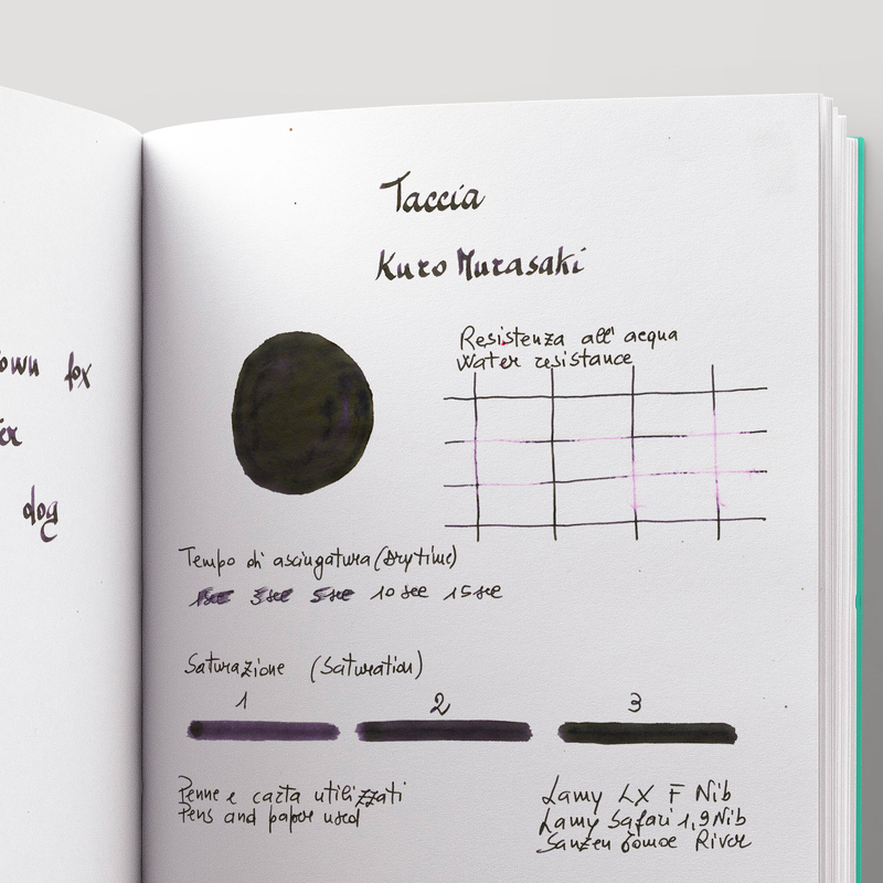 Taccia Taccia Ukiyo-e Kuniyoshi Kuro Murasaki Inchiostro 40 ml