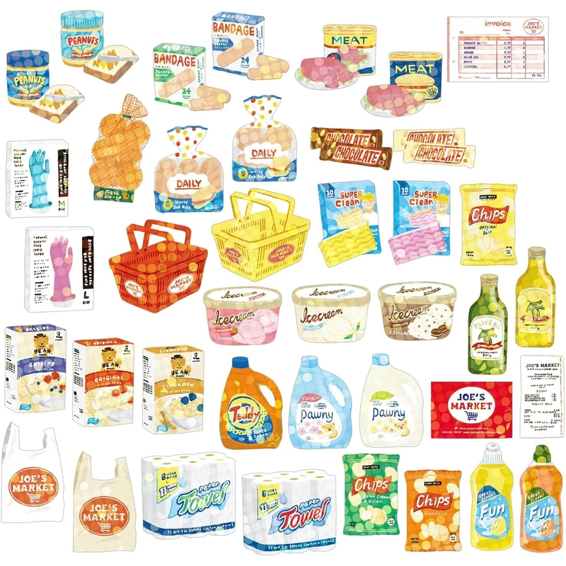 Greeting Life Greeting Life Hako Sticker Supermarket