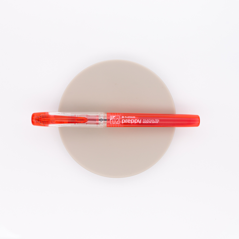 Platinum Preppy 02 Fountain Pen Red