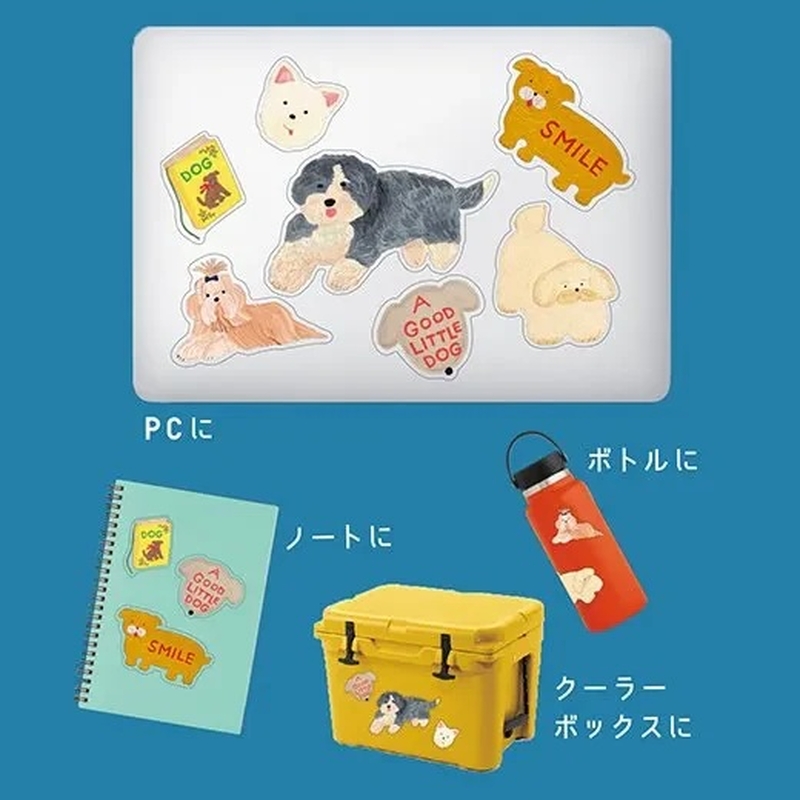 Greeting Life Greeting Life Sticker Pack Kahoko Dog