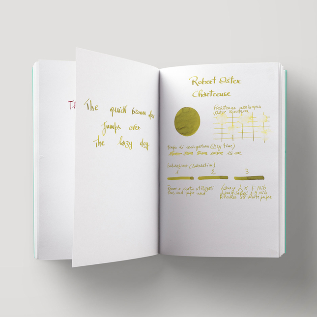 Robert Oster Chartreuse Ink Bottle 50 ml
