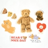 Greeting Life Greeting Life Sticker Pack Teddy Bear