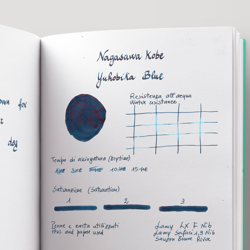 Nagasawa Nagasawa Kobe Monogatari Yuhobika Blue Ink Bottle 50 ml