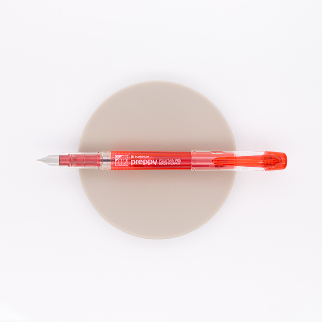 Platinum Preppy 02 Fountain Pen Red