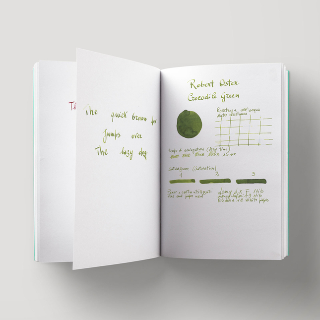 Robert Oster Crocodile Green Ink Bottle 50 ml