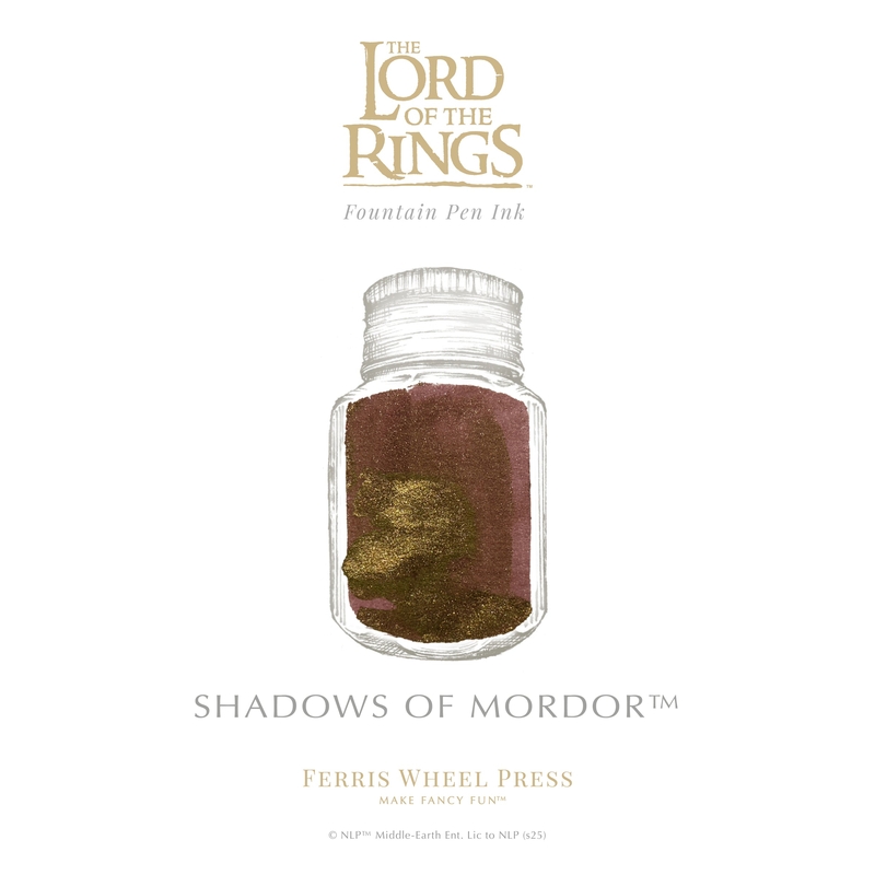 Ferris Wheel Press Ferris Wheel Press x Il Signore degli Anelli Shadows of Mordor Inchiostro 28 ml