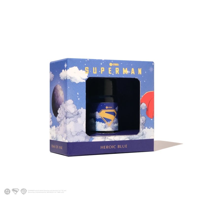 Ferris Wheel Press Ferris Wheel Press x Superman Heroic Blue Inchiostro 10 ml