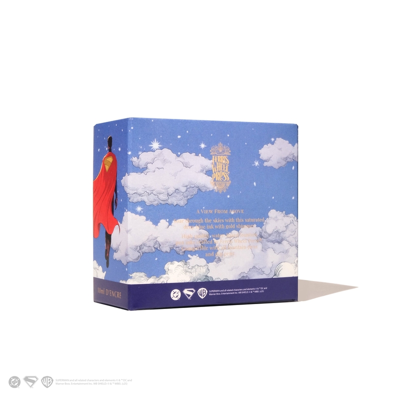 Ferris Wheel Press Ferris Wheel Press x Superman Heroic Blue Inchiostro 10 ml