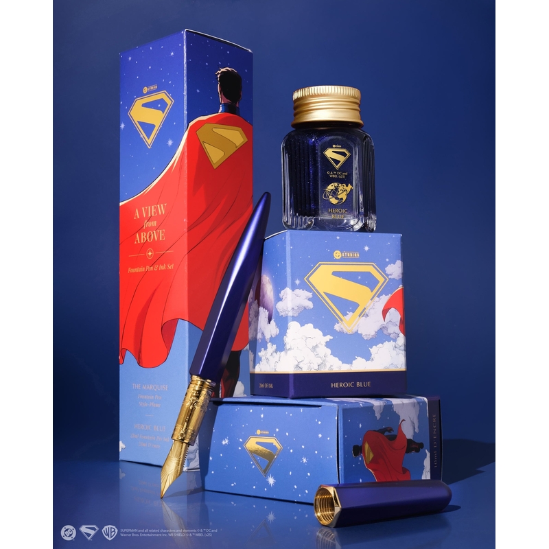 Ferris Wheel Press Ferris Wheel Press x Superman Heroic Blue Inchiostro 10 ml