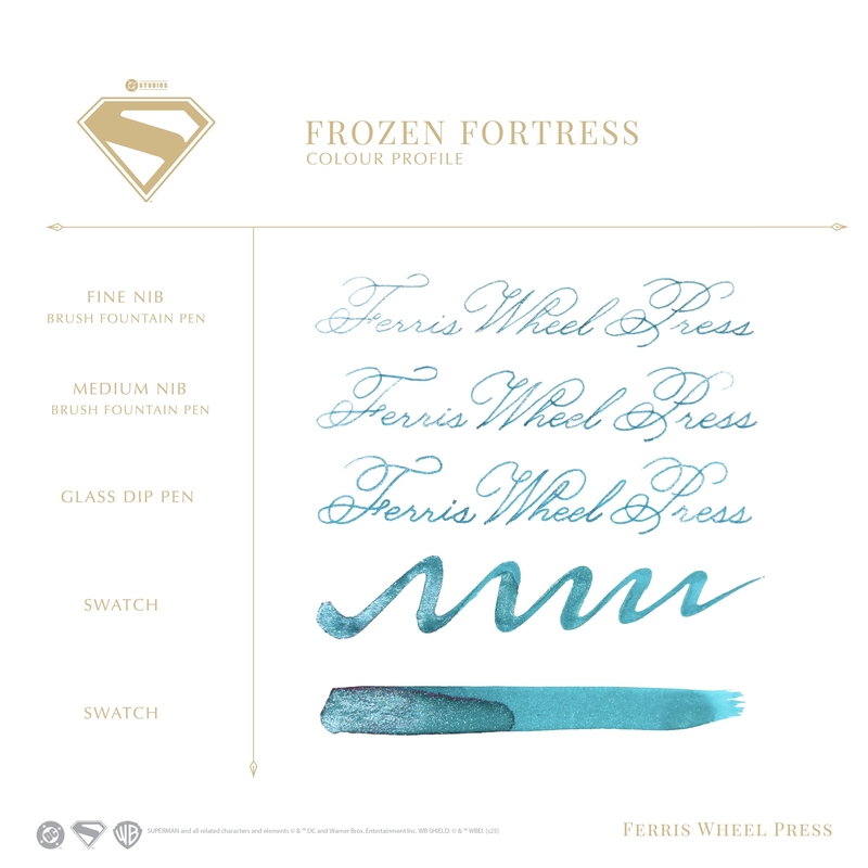 Ferris Wheel Press Ferris Wheel Press x Superman Frozen Fortress Inchiostro 28 ml