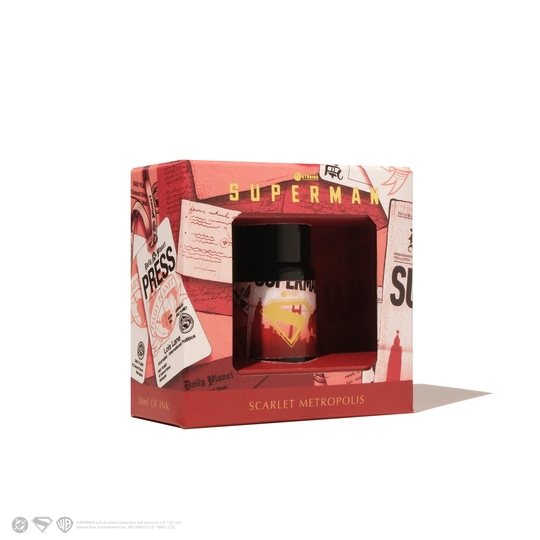 Ferris Wheel Press x Superman Scarlet Metropolis Inchiostro 10 ml