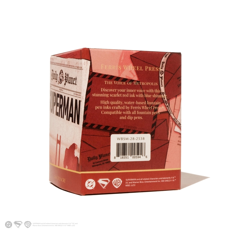 Ferris Wheel Press Ferris Wheel Press x Superman Scarlet Metropolis Inchiostro 28 ml