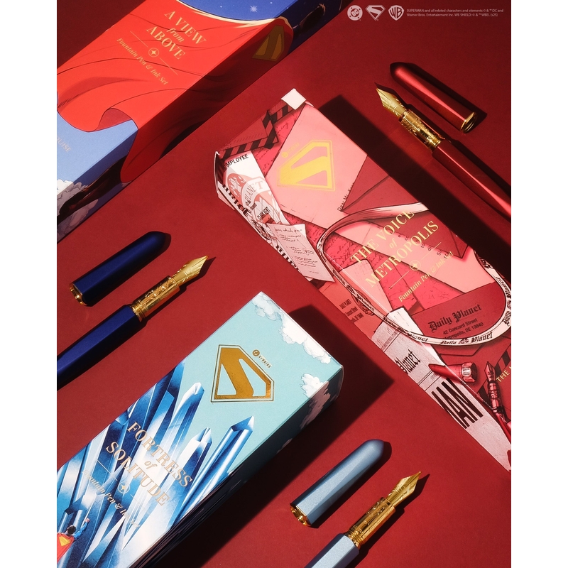 Ferris Wheel Press Ferris Wheel Press x Superman Marquise Set Fountain Pen & Ink A View from Above