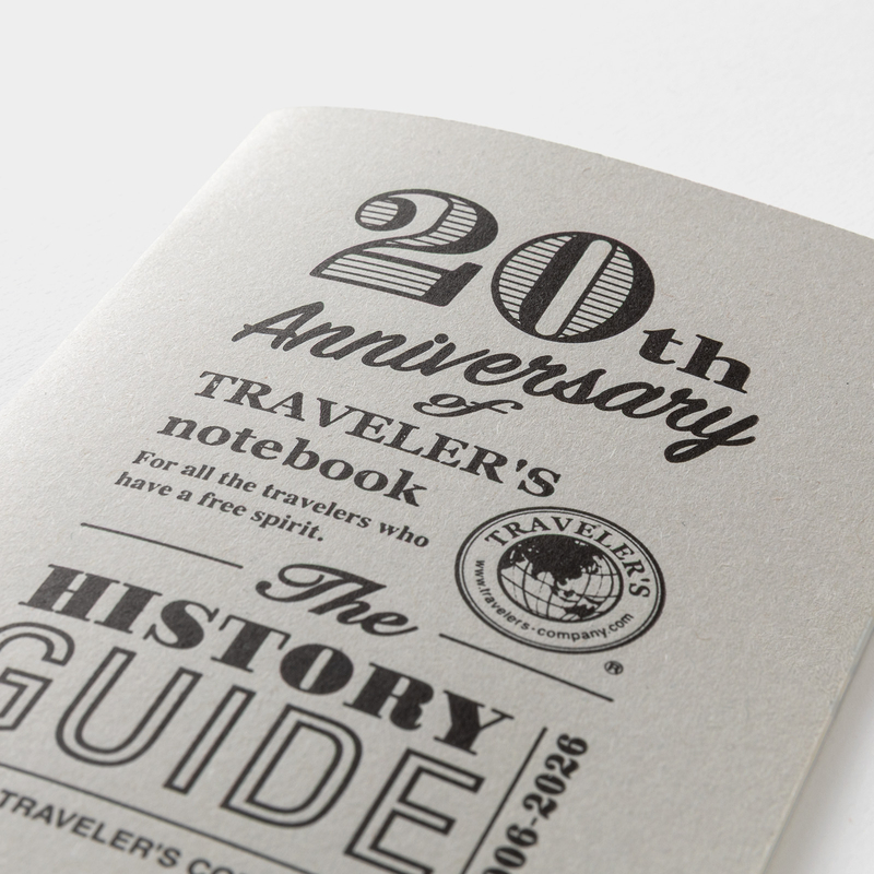 Traveler's Company Traveler's Notebook 20th Anniversary Customization Set