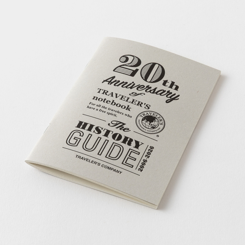 Traveler's Company Traveler's Notebook 20th Anniversary Customization Set