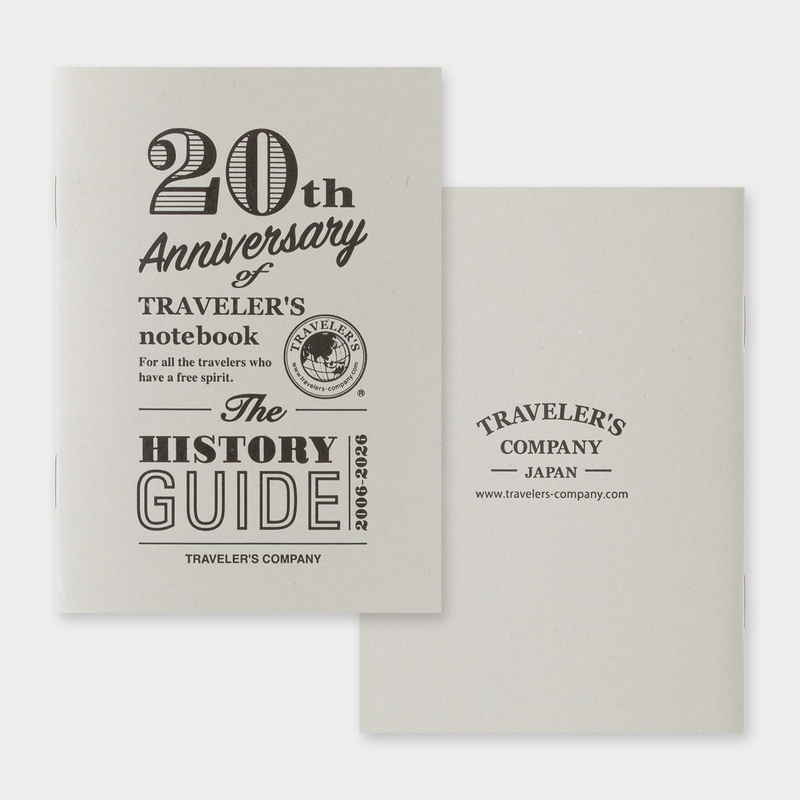 Traveler's Company Traveler's Notebook 20th Anniversary Customization Set